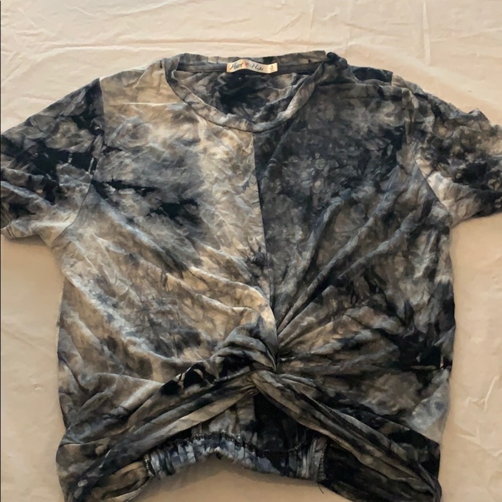 Tie dye short top